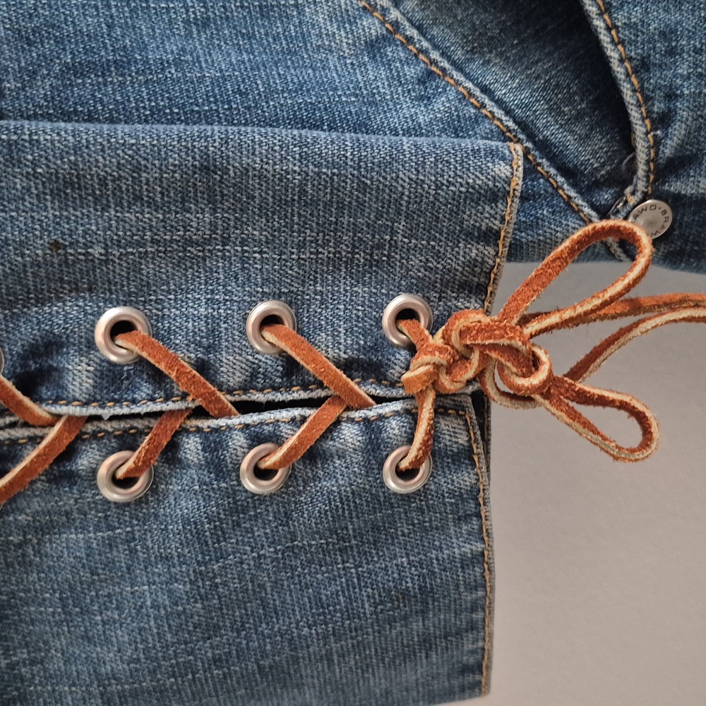 Source Unknown Blue Jean Jacket Dress - Picture 3 of 5